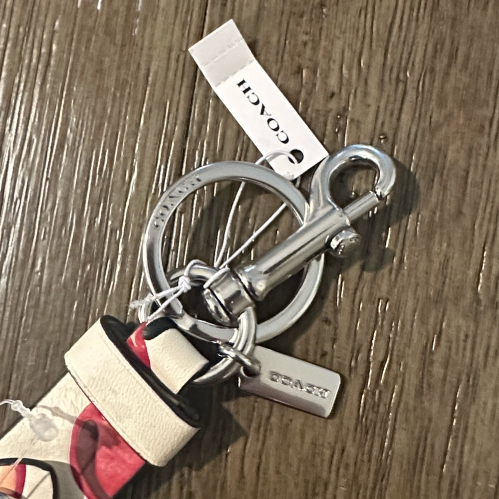 Coach NWT Cherry Keychain - Picture 8 of 10